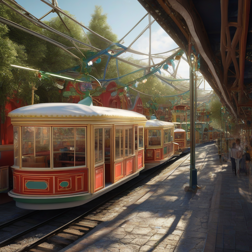 Lunapark treni 30 metre yüksekte durdu: Yolcular dört saat sonra kurtarıldı
