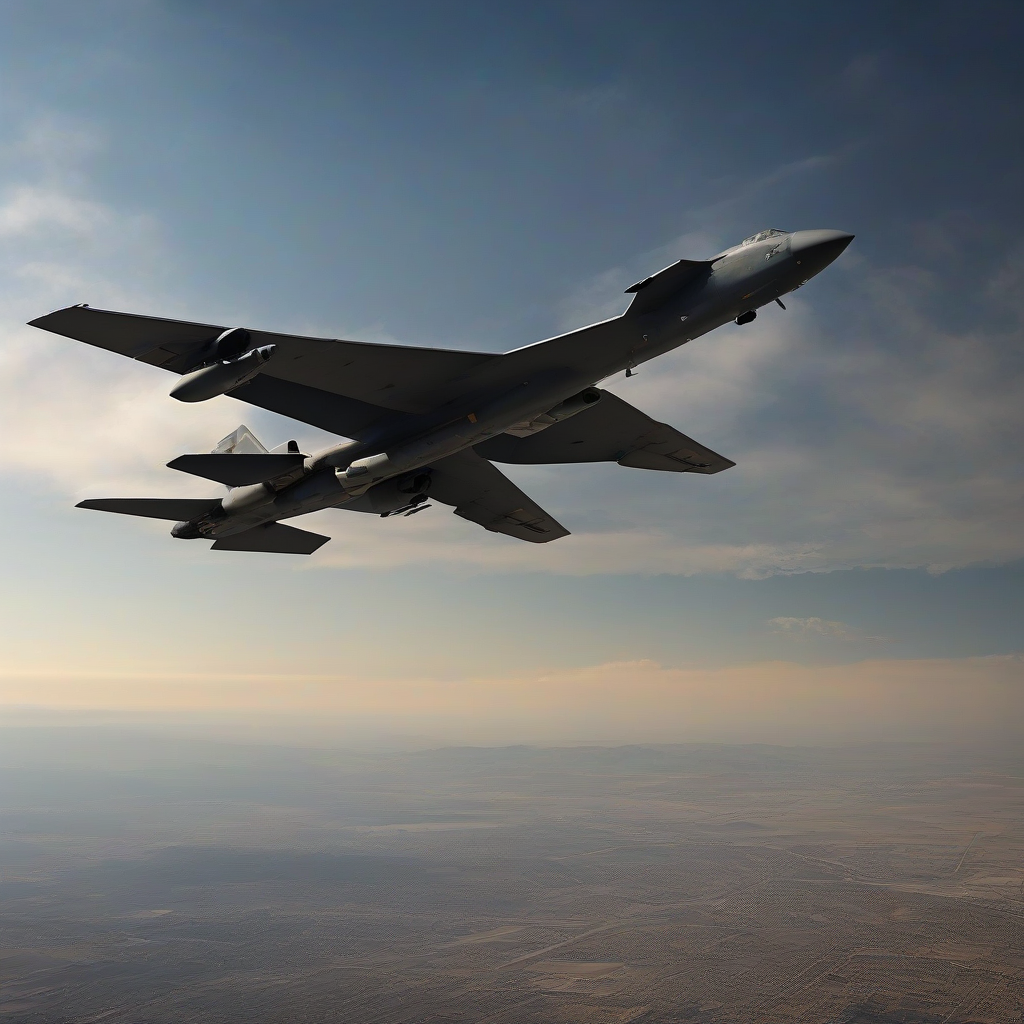 ABD Hava Kuvvetleri’ne ait B-52 uçağı Kaliforniya’da düştü