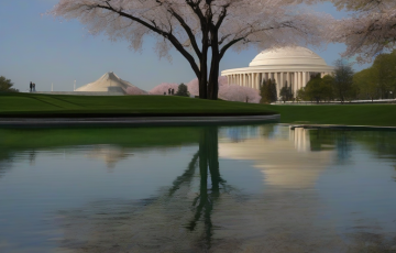 Eski Olimpiyat sporcusu, Washington’daki Reflecting Pool’a zarar verdiği iddiasını reddetti