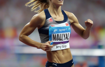 Olimpiyat madalyalı Jenny Simpson, Raleigh’deki mil yarışında fenalaştı