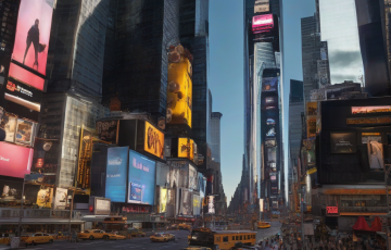 Times Square’da cam odada Dünya Kupası izleyerek 50 bin dolar kazanacaklar