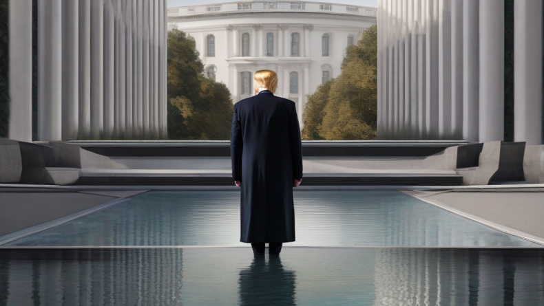 Trump, Reflecting Pool’un boşaltılacağını söyledi; sorunlardan yine “vandalları” sorumlu tuttu