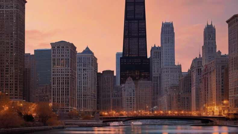 Chicago’ya inen Delta uçağına havai fişek isabet etti