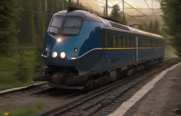 Kanada’daki orman yangınında tren alevlerin arasında kaldı