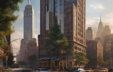 New York’ta inşaat halindeki yüksek binada destek kirişleri eğildi
