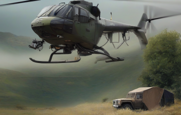 Teksas’taki selde mahsur kalan kız çocuğunun helikopterle kurtarılması kamerada