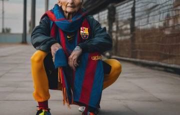 TikTok fenomeni ‘Gangster Granny’den Messi’ye sevgi mesajı