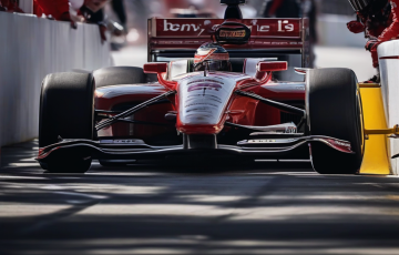 Trump, Beyaz Saray dışında IndyCar pit stop gösterisini izledi